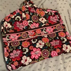 Vera Bradley Retired Mod Floral Pink Travel Garment Bag  From 2007, retired 2009